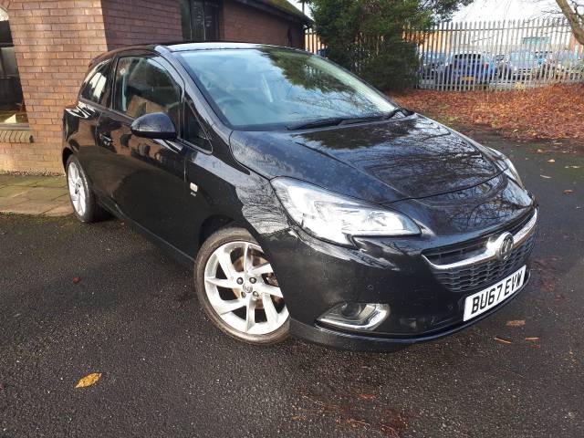 Vauxhall Corsa 1.4T [100] SRi Vx-line 3dr Hatchback Petrol Carbon Black